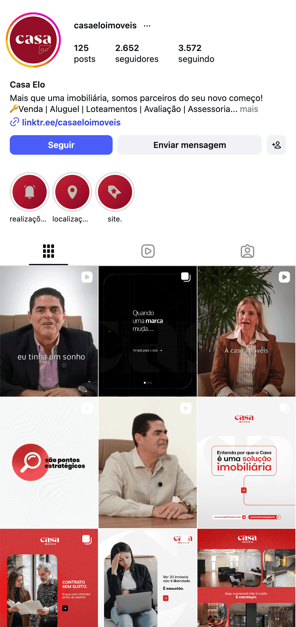 Social media mockup